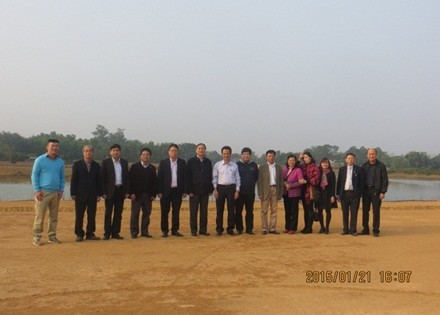President of Vietnam Academy of Science and Technology supervised the implementation progress of Vietnam Space Center Project.