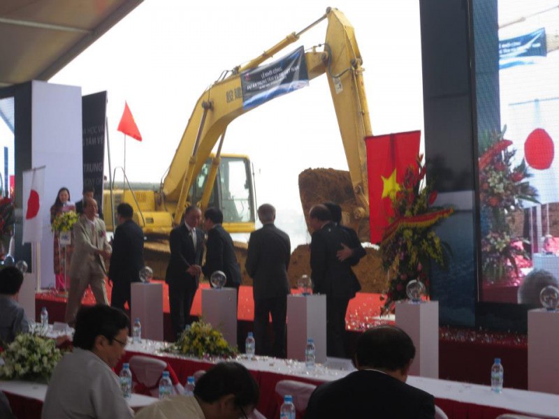 Congratulation to the success of the Ground Breaking Ceremony of Vietnam Space Center Project 